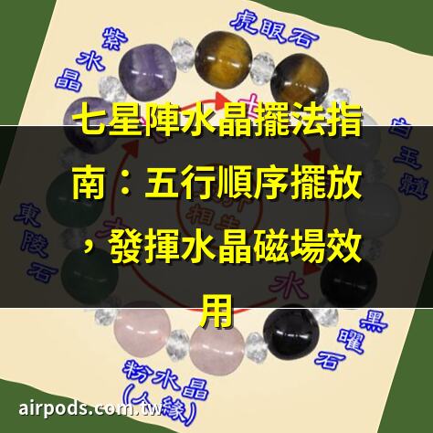 五行水晶怎麼配？掌握相生相剋祕訣，提升運勢完整教學 ｜五行水晶配搭順序攻略：生旺五行，平衡能量
