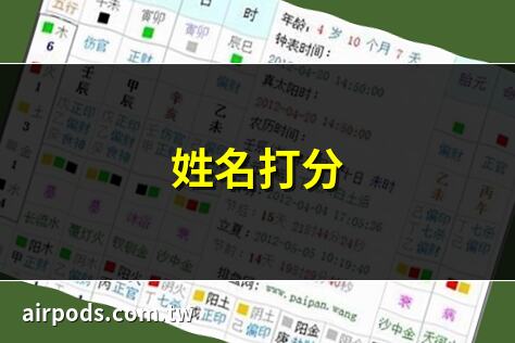 姓名五行測試，免費五格評分分析｜姓名測試打分