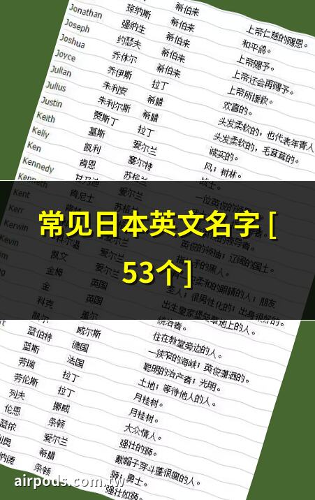 常見日本英文名字 [53個]｜日本男孩名字精選，既有詩意又富有寓意