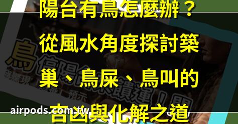 陽臺風水全攻略：避免前後陽臺8大擺設禁忌，遠離這些常見錯誤 ｜陽臺遭鴿子入侵有解嗎？